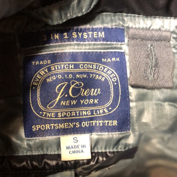 J. Crew Gray quilted packable jacket - Picture 2 of 6